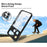 IMAK UX-9A Series For Nothing Phone (3) 5G Case Clear TPU PC Phone Cover Reinforced Corners - 4