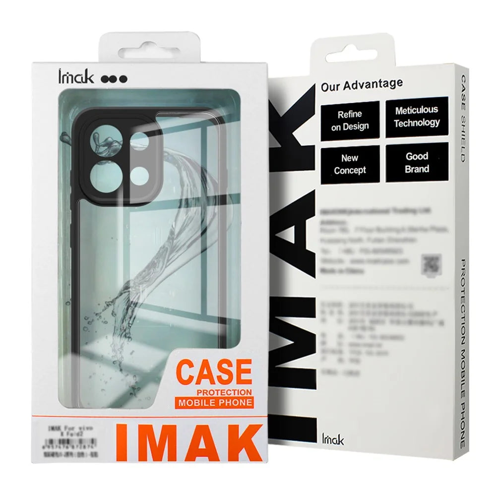 IMAK UX-9A Series For Nothing Phone (3) 5G Case Clear TPU PC Phone Cover Reinforced Corners - 6