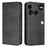 For Nothing Phone (3) 5G Wallet Cases Retro Texture RFID Blocking Leather Phone Cover - Black - 1
