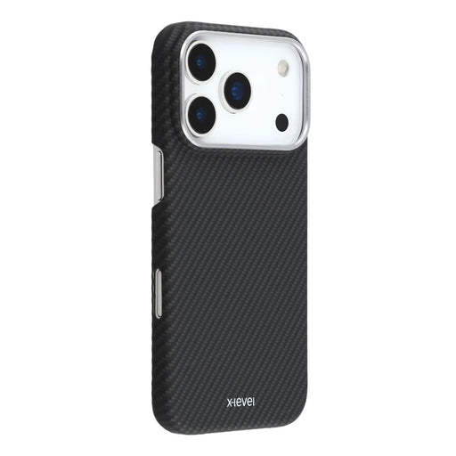X-LEVEL For iPhone 17 Pro Max Case Carbon Fiber Texture Hard PC Phone Cover Anti Shock - 1