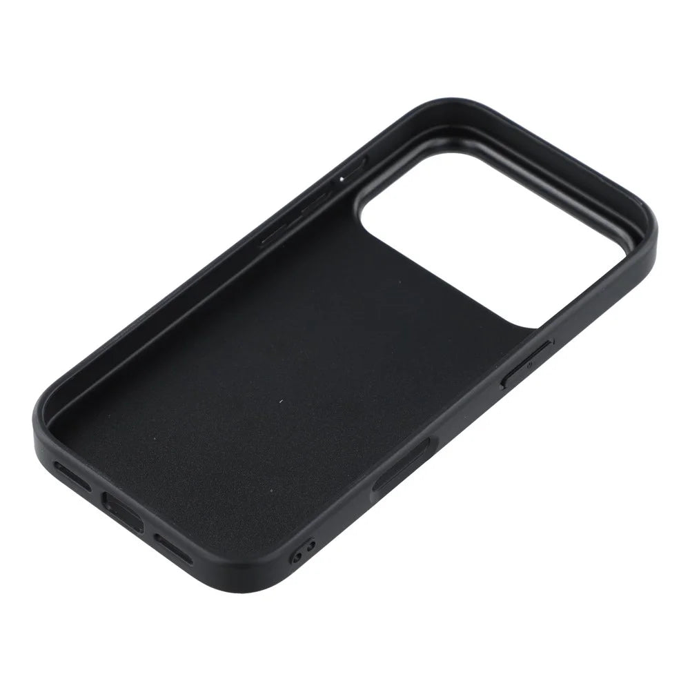 X-LEVEL Bojue-3 Series For iPhone 17 Pro Case Leather Coated PC + TPU Phone Back Cover - Grey - 6