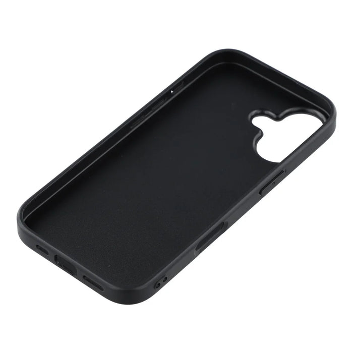 X-LEVEL Bojue-3 Series For iPhone 17 Case Leather Coated PC+TPU Phone Back Cover - Grey - 6