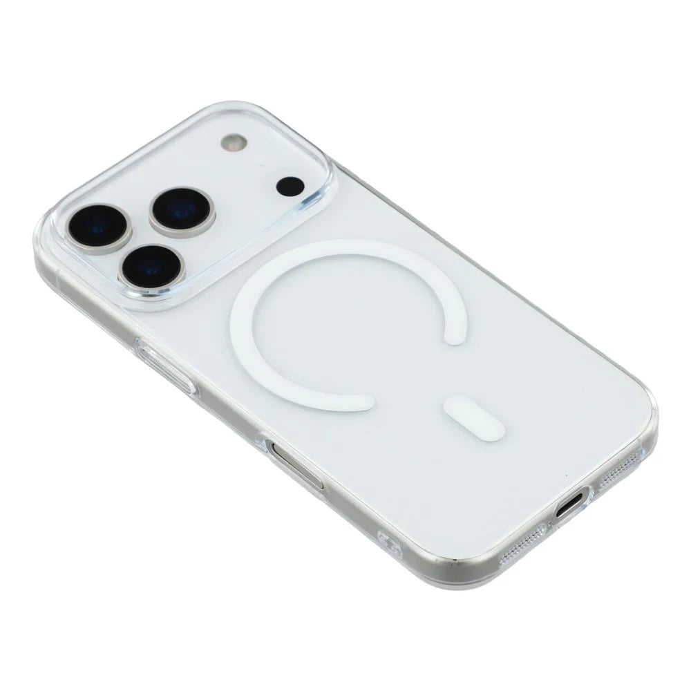 X-LEVEL For iPhone 17 Pro Case Compatible with MagSafe Clear Back Slim Hard PC Phone Cover - Transparent - 4