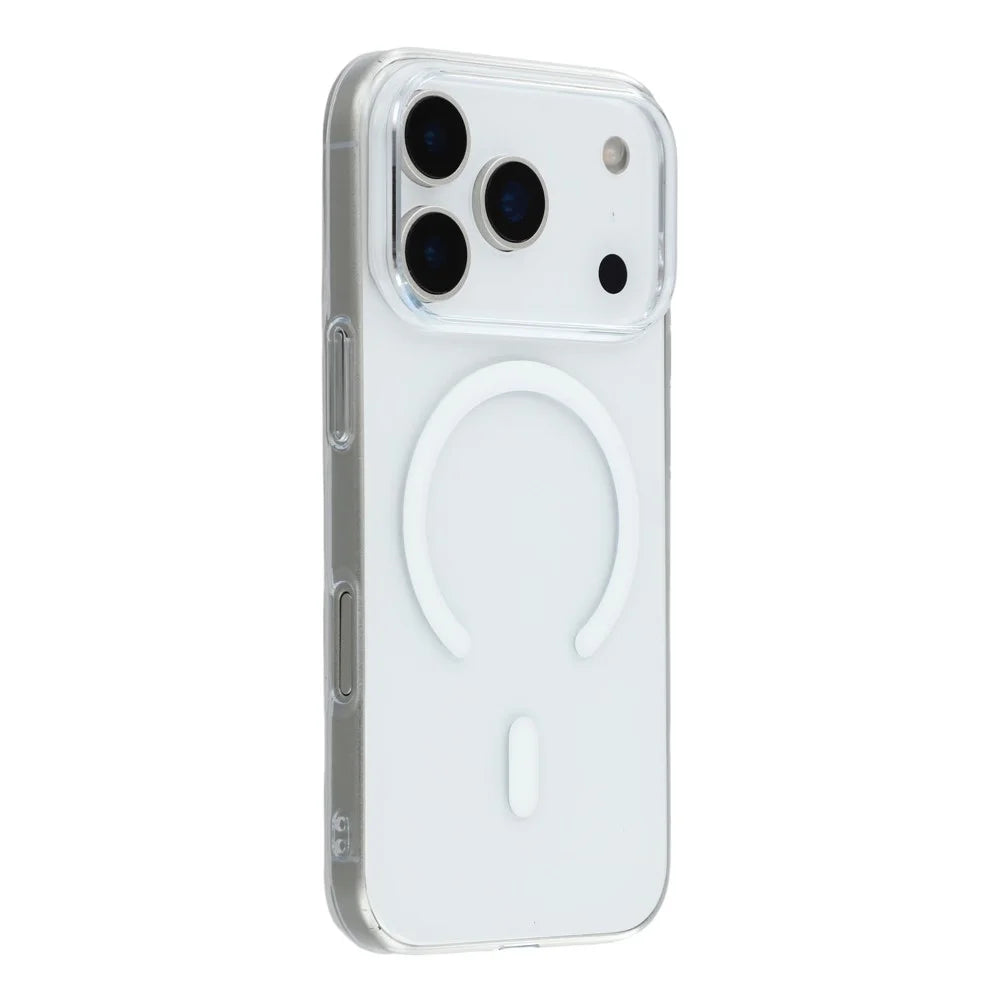 X-LEVEL For iPhone 17 Pro Max Case Compatible with MagSafe Clear Back Slim Hard PC Phone Cover - Transparent - 1