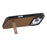 X-LEVEL For iPhone 17 Pro Case Leather Coated PC TPU Phone Back Cover with Metal Kickstand - Brown - 4
