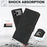 For iPhone 18 Pro Max / 17 Pro Max Case PU Leather Phone Cover with Wallet Stand - Black - 7