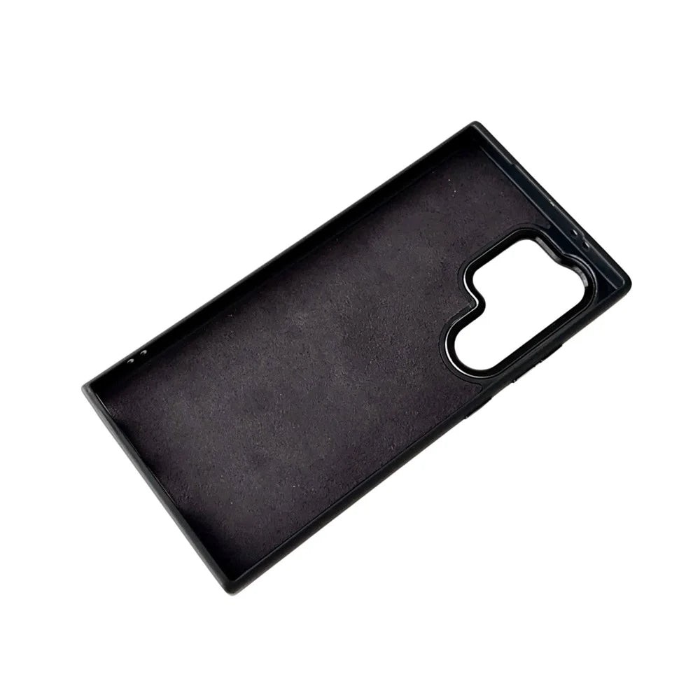 For Samsung Galaxy S25 Ultra E Ink Phone Cover 4-Color Display Pattern Customized Case - Black - 3