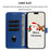 For iPhone 17 Wallet Case Christmas Pattern Printing Leather Phone Cover with Lanyard - Gift Box Snowman - 2