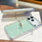 For iPhone 18 Pro Max / 17 Pro Max Case with Ring Kickstand Rhinestone Edge TPU + PC IMD Phone Cover - Glitter White - 5