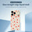 For iPhone 18 Pro Max / 17 Pro Max Case Red Canes and Stockings Pattern Printing Straight Edge TPU Phone Back Cover - Beige - 2