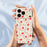 For iPhone 18 Pro Max / 17 Pro Max Case Red Canes and Stockings Pattern Printing Straight Edge TPU Phone Back Cover - Beige - 4