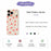 For iPhone 18 Pro Max / 17 Pro Max Case Red Canes and Stockings Pattern Printing Straight Edge TPU Phone Back Cover - Beige - 7