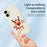 For iPhone 17 Case Happy Time Deer Pattern Printing Straight Edge TPU Phone Back Cover - Beige - 3