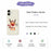 For iPhone 17 Case Happy Time Deer Pattern Printing Straight Edge TPU Phone Back Cover - Beige - 7