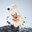 For iPhone Air Case Happy Time Deer Pattern Printing Straight Edge TPU Phone Back Cover - Beige - 5