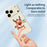 For iPhone 18 Pro Max / 17 Pro Max Case Happy Time Deer Pattern Printing Straight Edge TPU Phone Back Cover - Beige - 3