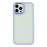 For iPhone 12 / 12 Pro Case Anti-Drop TPU + PC Clear Phone Back Cover - Light Purple - 3
