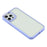 For iPhone 12 / 12 Pro Case Anti-Drop TPU + PC Clear Phone Back Cover - Light Purple - 4