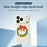 For iPhone 18 Pro / 17 Pro Case Bow Wreath Pattern Printing Straight Edge TPU Phone Back Cover - Beige - 2