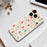 For iPhone 18 Pro / 17 Pro Case Red Grey Socks and Canes Pattern Printing Straight Edge TPU Phone Back Cover - Beige - 6