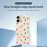 For iPhone 17 Case Red Green Socks and Canes Pattern Printing Straight Edge TPU Phone Back Cover - Beige - 2