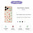 For iPhone 18 Pro Max / 17 Pro Max Case Red Green Socks and Canes Pattern Printing Straight Edge TPU Phone Back Cover - Beige - 7