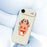For iPhone Air Case Cartoon Deer Pattern Printing Straight Edge TPU Phone Back Cover - Beige - 4