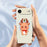 For iPhone Air Case Cartoon Deer Pattern Printing Straight Edge TPU Phone Back Cover - Beige - 5