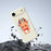 For iPhone Air Case Cartoon Deer Pattern Printing Straight Edge TPU Phone Back Cover - Beige - 6