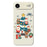 For iPhone Air Case Christmas Tree Gifts Pattern Printing Straight Edge TPU Phone Back Cover - Beige - 1