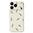 For iPhone 18 Pro Max / 17 Pro Max Case Hand Drawn Trees Pattern Printing Straight Edge TPU Phone Back Cover - Beige - 1