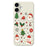 For iPhone 17 Case Christmas Theme Pattern Printing Straight Edge TPU Phone Back Cover - Beige - 1