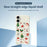 For iPhone 17 Case Christmas Theme Pattern Printing Straight Edge TPU Phone Back Cover - Beige - 2