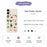 For iPhone 17 Case Christmas Theme Pattern Printing Straight Edge TPU Phone Back Cover - Beige - 7