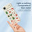 For iPhone Air Case Christmas Theme Pattern Printing Straight Edge TPU Phone Back Cover - Beige - 3