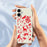 For iPhone 17 Case Hand Drawn Christmas Pattern Printing Straight Edge TPU Phone Back Cover - Beige - 4