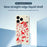 For iPhone 18 Pro Max / 17 Pro Max Case Hand Drawn Christmas Pattern Printing Straight Edge TPU Phone Back Cover - Beige - 2