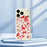 For iPhone 18 Pro Max / 17 Pro Max Case Hand Drawn Christmas Pattern Printing Straight Edge TPU Phone Back Cover - Beige - 7