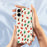 For iPhone 17 Case Red and Green Socks Pattern Printing Straight Edge TPU Phone Back Cover - Beige - 4