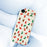 For iPhone Air Case Red and Green Socks Pattern Printing Straight Edge TPU Phone Back Cover - Beige - 4