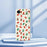 For iPhone Air Case Red and Green Socks Pattern Printing Straight Edge TPU Phone Back Cover - Beige - 7
