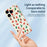 For iPhone 18 Pro / 17 Pro Case Red and Green Socks Pattern Printing Straight Edge TPU Phone Back Cover - Beige - 3