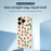 For iPhone 18 Pro Max / 17 Pro Max Case Red and Green Socks Pattern Printing Straight Edge TPU Phone Back Cover - Beige - 2