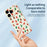 For iPhone 18 Pro Max / 17 Pro Max Case Red and Green Socks Pattern Printing Straight Edge TPU Phone Back Cover - Beige - 3