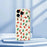 For iPhone 18 Pro Max / 17 Pro Max Case Red and Green Socks Pattern Printing Straight Edge TPU Phone Back Cover - Beige - 7