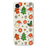 For iPhone Air Case Lovely Christmas Pattern Printing Straight Edge TPU Phone Back Cover - Beige - 1