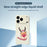 For iPhone 18 Pro Max / 17 Pro Max Case Smiling Deer Pattern Printing Straight Edge TPU Phone Back Cover - Beige - 2