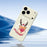 For iPhone 18 Pro Max / 17 Pro Max Case Smiling Deer Pattern Printing Straight Edge TPU Phone Back Cover - Beige - 6