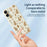 For iPhone 17 Case Brown Christmas Tree Gingerbread Pattern Printing Straight Edge TPU Phone Back Cover - Beige - 3