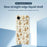 For iPhone Air Case Brown Christmas Tree Gingerbread Pattern Printing Straight Edge TPU Phone Back Cover - Beige - 2